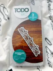 SNOWFLAKE STRIP / BORDER DIE SET x TODO
