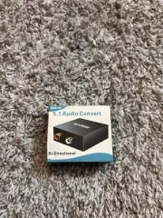 SGEYR 5.1 Audio Console Adapter Convert Stereo RCA to 3 x 1/8 (3.5mm) Jack...
