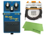BOSS Compact Effector BLUES DRIVER BD-2 ROLAND Cable Cross Set