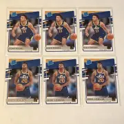 2020 Donruss Rookie Lot x3 Elijah Hughes x3 Udoka Azubuike Utah Jazz