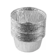 3.5'' Inch Round Ramekins Muffin Cups Tin Foil Cupcake Pans 3.5'' Round 20