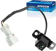[MINOOM] 95760-2V100 590-485 Rear View Backup Parking Reverse Camera Kit Compatible with Hyundai Veloster 1.6L-l4 2012 2013 2014 2015 2016 2017 Part No.#95760-2V002｜957602V100