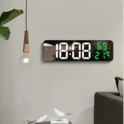 USB Powered 9 Inch Large Digital Wall Clock Temperature Night Mode Table Clock