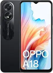 [OPPO] A18 - Black (CPH2591AU Black)**, 6.56", HD+, 90Hz, 4GB/128GB, 8MP/5MP, Dual SIM, 5000mAh,2YR