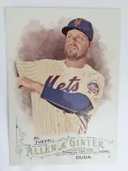2016 Topps Allen & Ginter Jumbo 5x7 Lucas Duda Mets 127 #’d 09/49