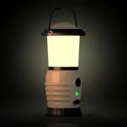 LED Camping Lantern Rechargeable - 4000mAh Battery Powered Tent Light with 4 Mod