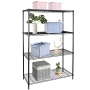 ZENY 4-Shelf Adjustable, Heavy Duty Storage Shelving Unit, Steel Organizer Wi...