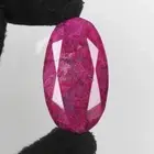 Natural 181.15 Ct. African Top Quality Red Ruby Oval Cut Loose Gemstone