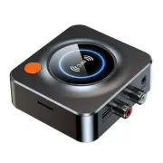 Bluetooth 5.3 Receiver for Home Stereo, with NFC, TF Card Slot, 3.5mm AUX/RCA...