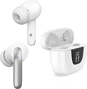 Noise Cancelling Mic Earbuds Wireless Headphones for Samsung galaxy S25 S24 Ear Buds pods Stereo Bass Bluetooth Earphones for iPhone 16e 16 15 Pro Headset iPad Android Google pixel Xiaomi LG Moto Sony