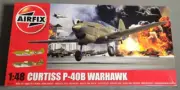 Airfix Curtiss P-40B Warhawk 1:48 Scale Plastic Model Plane A05130 New Sealed