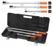 Neo Torque Wrench Set Drive 1/2 1/4 3/8 Adjustable 20-100 Nm 5-25 Nm 65-350 Nm