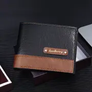 Mens Slim Thin Bifold Leather Wallet ID Credit Card Holder Billfold Purse Clutch