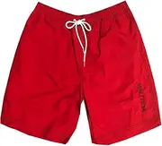 [Nautica] Mens Quick-Dry Logo Swim Trunk Shorts