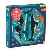 300pc Mudpuppy Octagon Jigsaw Puzzle 51x51cm Ocean Life Kids Play Game 7y+