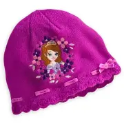 Disney Sofia the First Knit Hat for Girls XXS XS M