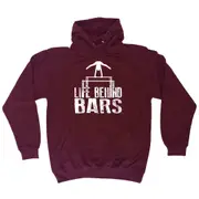 Life Behind Bars Gymnast - Funny Novelty Hoodies Hoodie