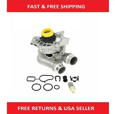 Water Pump Assembly For A4 A3 TT VW Tiguan Jetta Golf GTI Eos Beetle CC 2.0T TSI (for: Volkswagen)