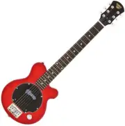 Pignose PGG-200FM SR Mini Electric Guitar See-through Red Built-in Amplifier F/S