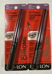 2 - Revlon So Fierce! Chrome Ink Liquid Liner 904 - Ultraviolet Foil