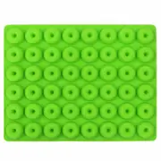 Green 48 Cavity Mini Donut Mold Silicone Tray Jelly Ice Cube Candy Cookie Dessert Mold