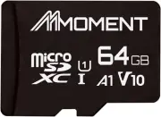 64GB Micro SD Card, Micro SDXC Memor Card, A1, UHS-I, U1, V10, 1080 Full HD Memo