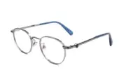 Moncler ML5204-H 014 SHINY LIGHT RUTHENIUM 48/20/150 MAN Eyewear Frame