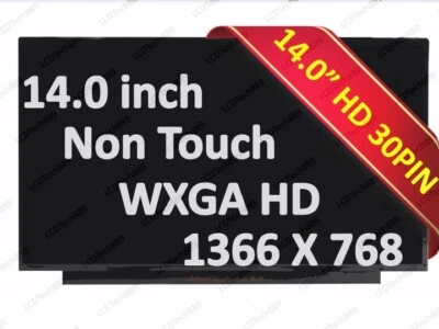 HP 14-dk0002 14-dk0002dk LCD LED Screen 14" HD WXGA Display New