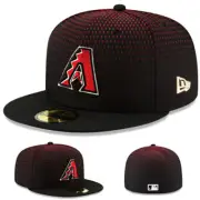 New Era Arizona Diamondbacks Fitted Hat MLB Authentic Game 2017 Black Cap