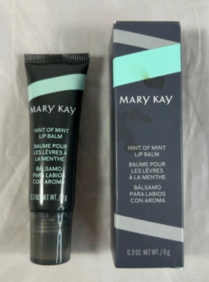 Mary Kay Hint Of Mint Lip Balm Limited Edition Full Size New In Box