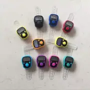 1PC Digital Finger Ring Tally Counter Hand Held with LED Light Luminous Clicker