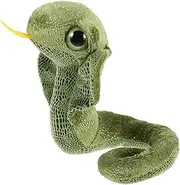 BRIGHTFUFU Plush Snake Stuffed Animal Simulation Snake Doll Plush Movie Prop Halloween Decorations Party Favor