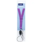 J.Burrows Clip and USB Lanyard Purple