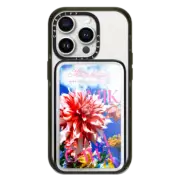 PowerThru Power Bank Mirror Slim Power Bank MagSafe Compatible Dahlia Blue PowerThru Power Bank
