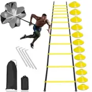 Football Training Equipment | Speed Agility Training Set, Including 1 Agility...