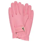 Garden Glory Gardening Gloves Synthetic Leather Heart Melting Pink Pair Small