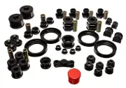 Energy Hyper Flex Master Bushing Kit FOR 99-00 Civic Si 16.18109G (Black) (for: Honda)