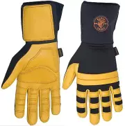 Klein Tools 40082 Lineman Work Gloves, Large