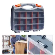 Organiser Storage Tool Box Case Small Parts Compartment DIY Multi Screws Nails