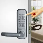 Waterproof Mechanical Code Lock, 1-11 Digit Code Combination Security Password Coded Lock Keyless