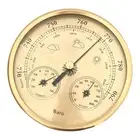 Premium 130mm Barometer with Thermometer Hygrometer and Pressure Measurements