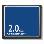 CompactFlash 2GB Standard CF Memory Card Generic Brand NEW W/Case