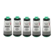 5 Pack Black Overlocking Thread 2000m Polyester Birch Overlocker Cone Spool Sewing