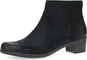 [Dansko] Carmella Ankle Bootie for Women - Premium Leather and Rubber Outsole for Long-Lasting Wear Natural Arch and memory foam footbed for added support