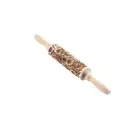 Wooden Embossed Cookies Mold Rolling Pin Dough Stamp Christmas Embossing Tool