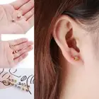 Body Piercing Jewelry Tragus Earrings Cartilage Helix Star Shape Ear Studs