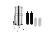 Orku 11L Gravity Benchtop Water Filter + Gauge-Stainless Steel Fluoride Removal