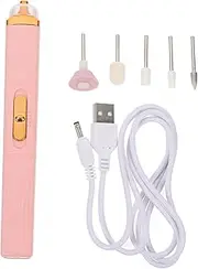 EXQUIMEUBLE 1Set Electric Nail Drill Machine USB Rechargeable Professional Nail File Tools for Manicure Care Multi Functional Grinding Kit for Home Salon Use Stylish