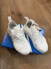 Size 6 - adidas NMD_R1 'White Silver Metallic White W