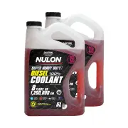2 x Nulon Heavy Duty Diesel Coolant 5L HDDC-5 5 Litres Quality Guarantee
